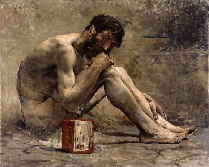 Jules Bastien-Lepage Diogenes china oil painting image